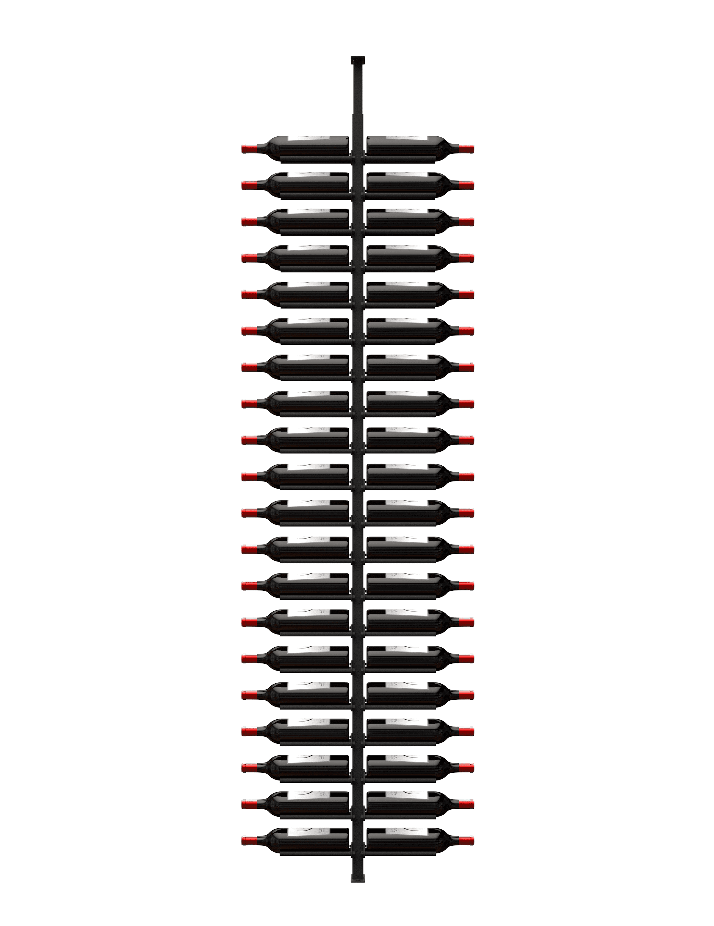 ST Minimalist Series 2-Sided Wine Rack Display (40 - 120 Bottles)