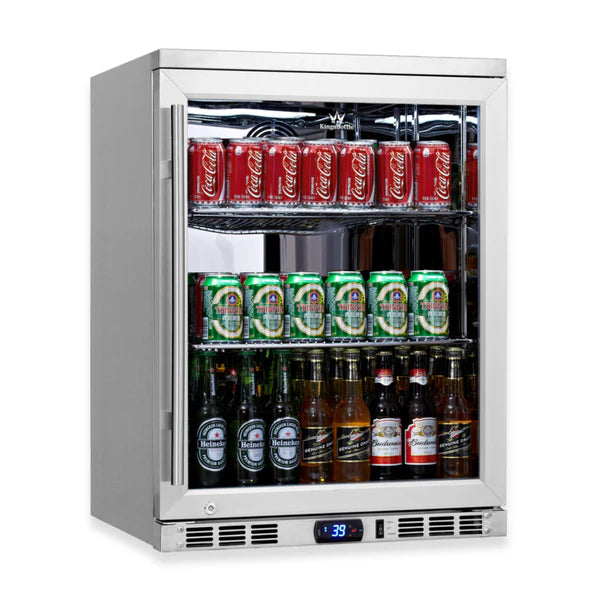 24" Beverage Cooler with Heated Glass Door – Undercounter Design