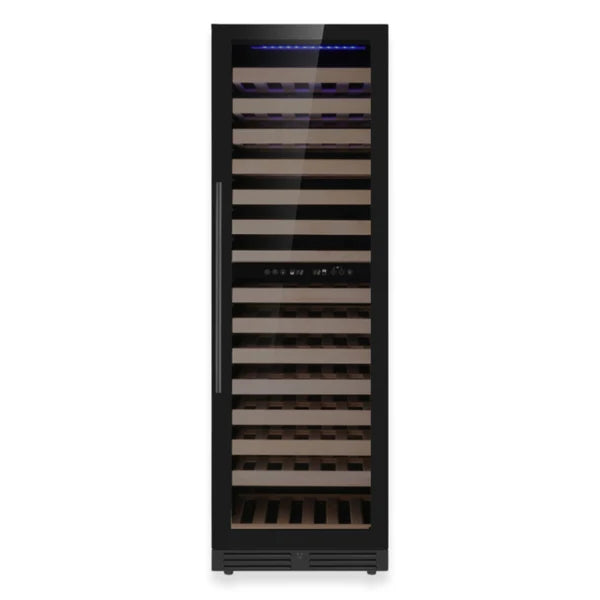 Modern Upright Wine Refrigerator – Dual Zone, Low-E Glass, Ultra-Quiet Compressor
