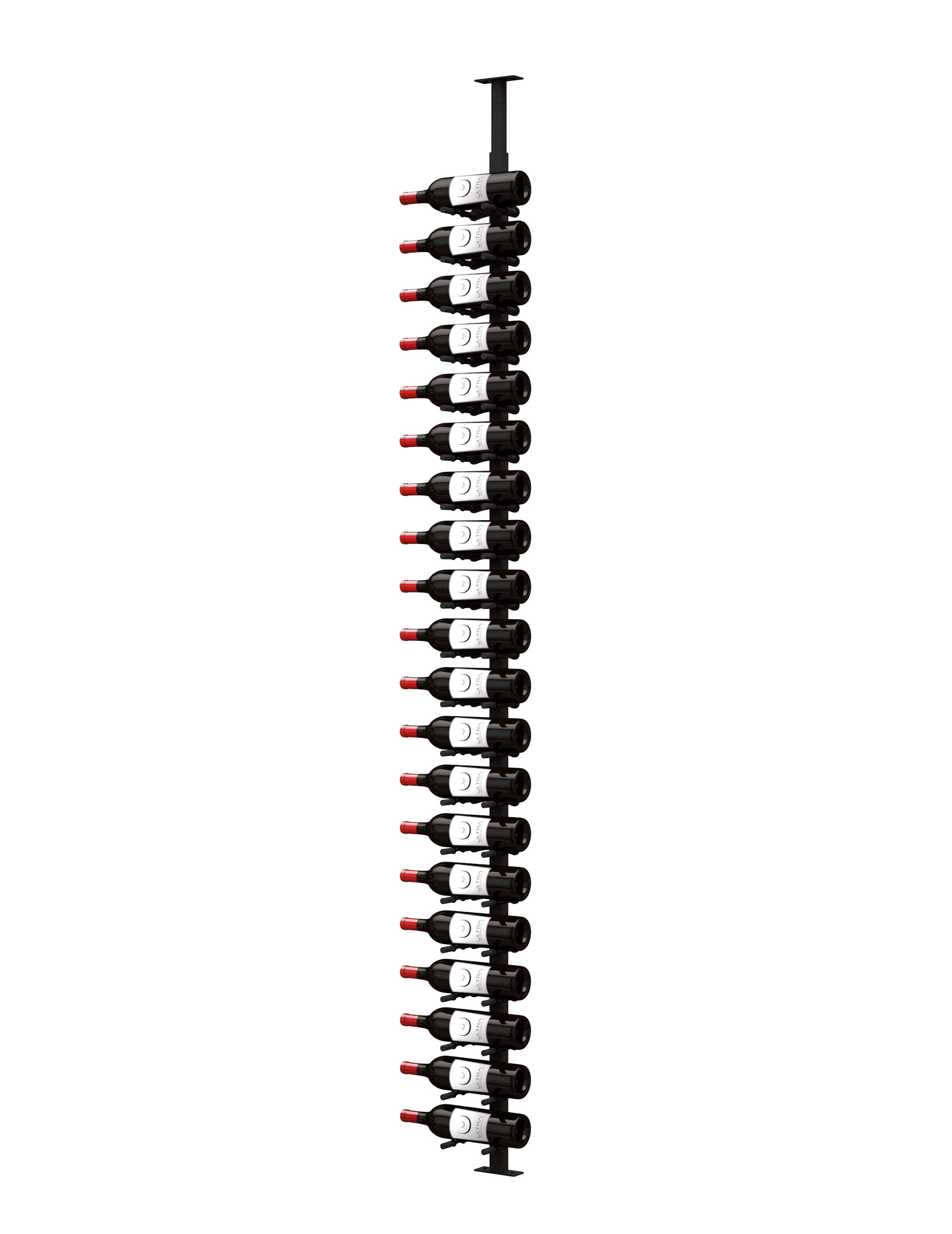 HZ Minimalist Series 1-Sided Wine Rack Display (20- 60 Bottles)