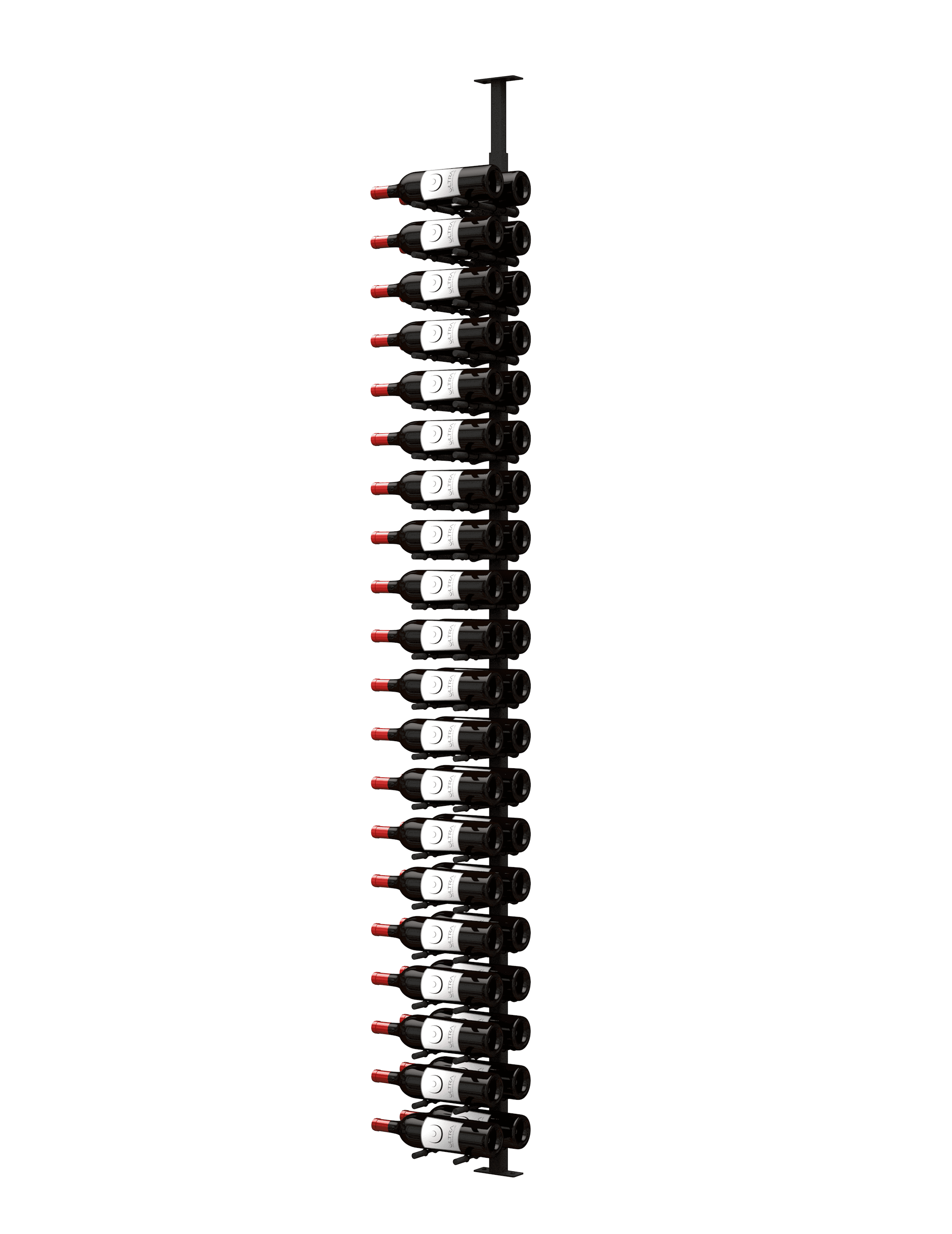 HZ Minimalist Series 1-Sided Wine Rack Display (20- 60 Bottles)