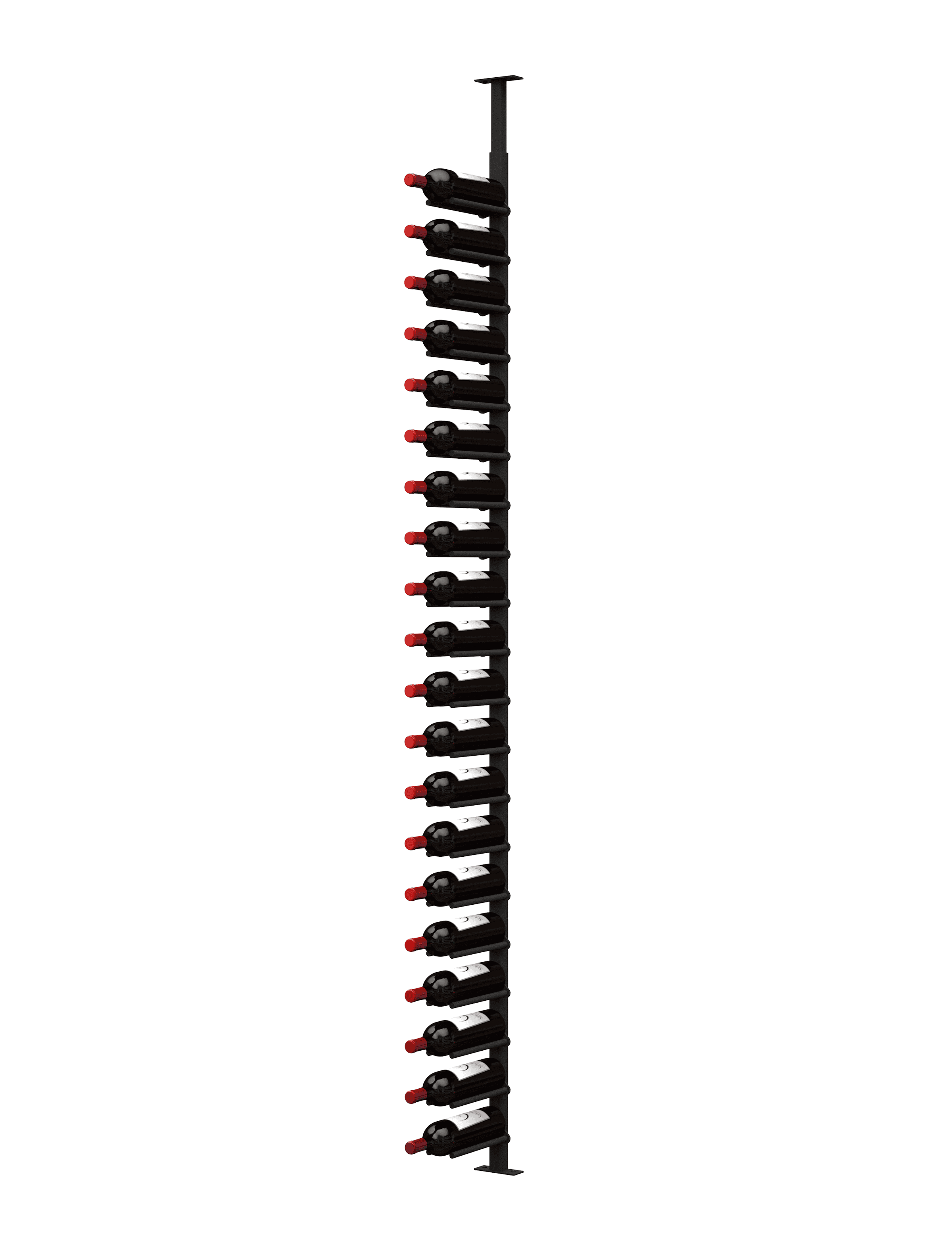 ST Minimalist Series 1-Sided Wine Rack Display (20 - 60 Bottles)