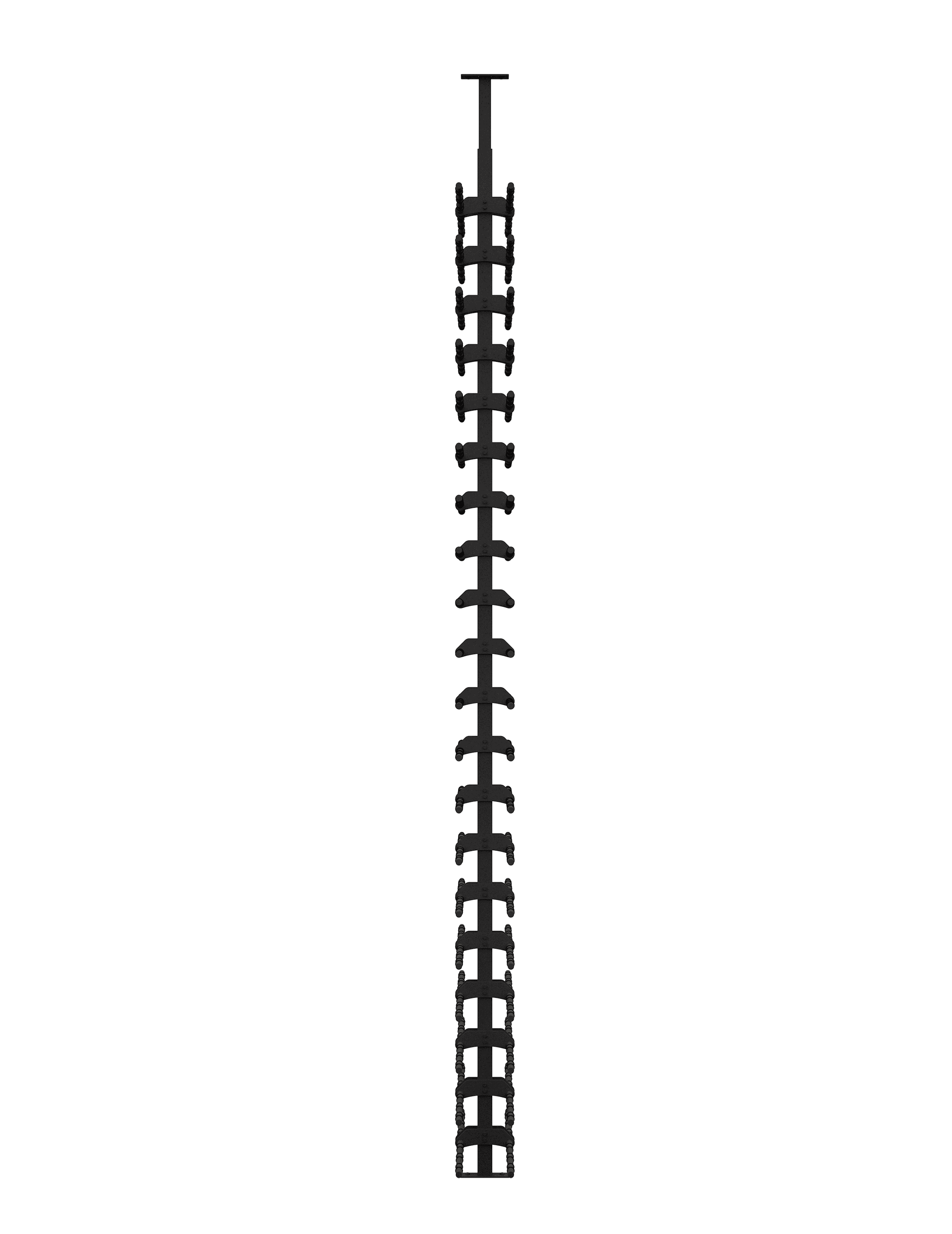 HZ Minimalist Series 2-Sided Wine Rack Display ( 40 - 120 Bottles)