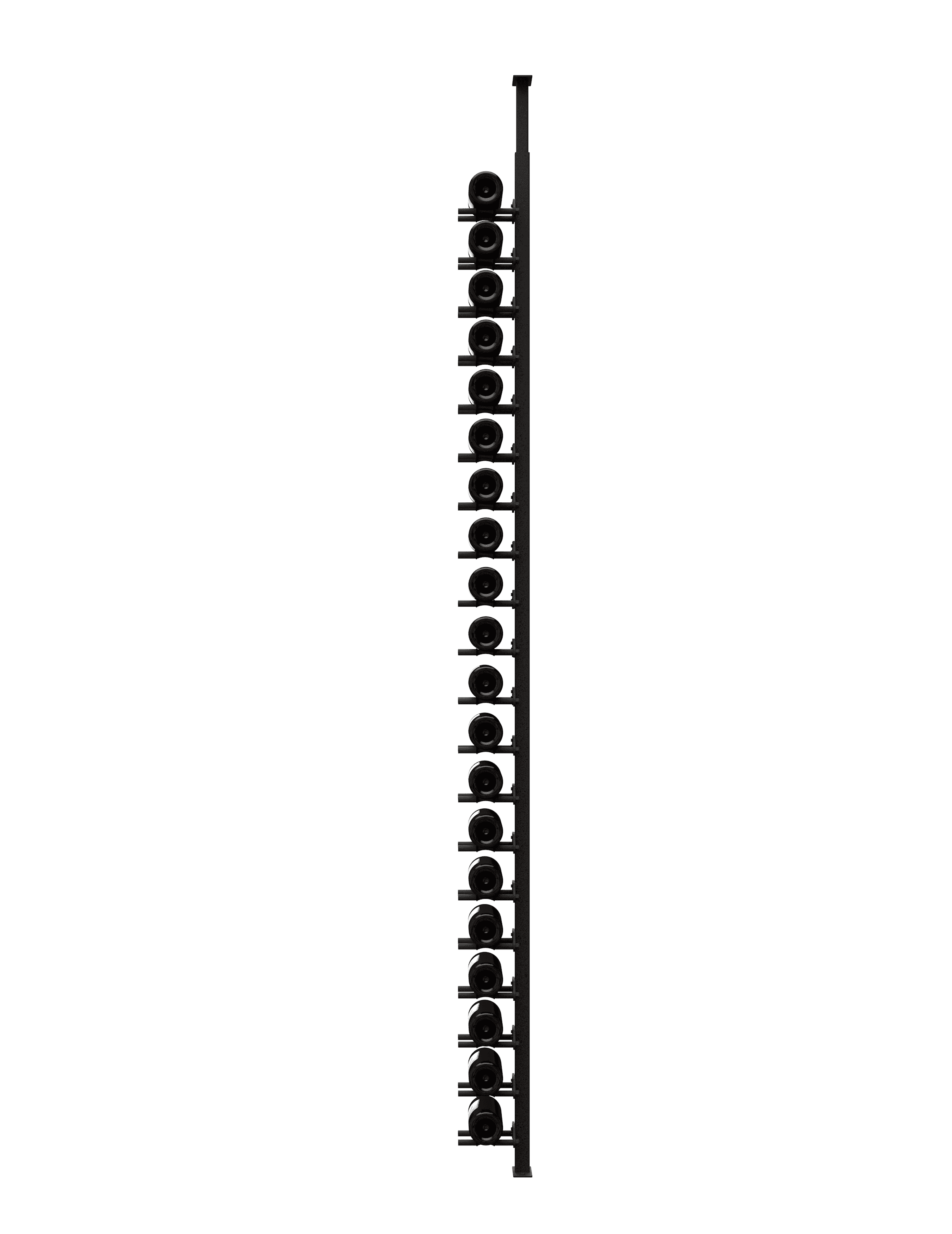 HZ Minimalist Series 1-Sided Wine Rack Display (20- 60 Bottles)