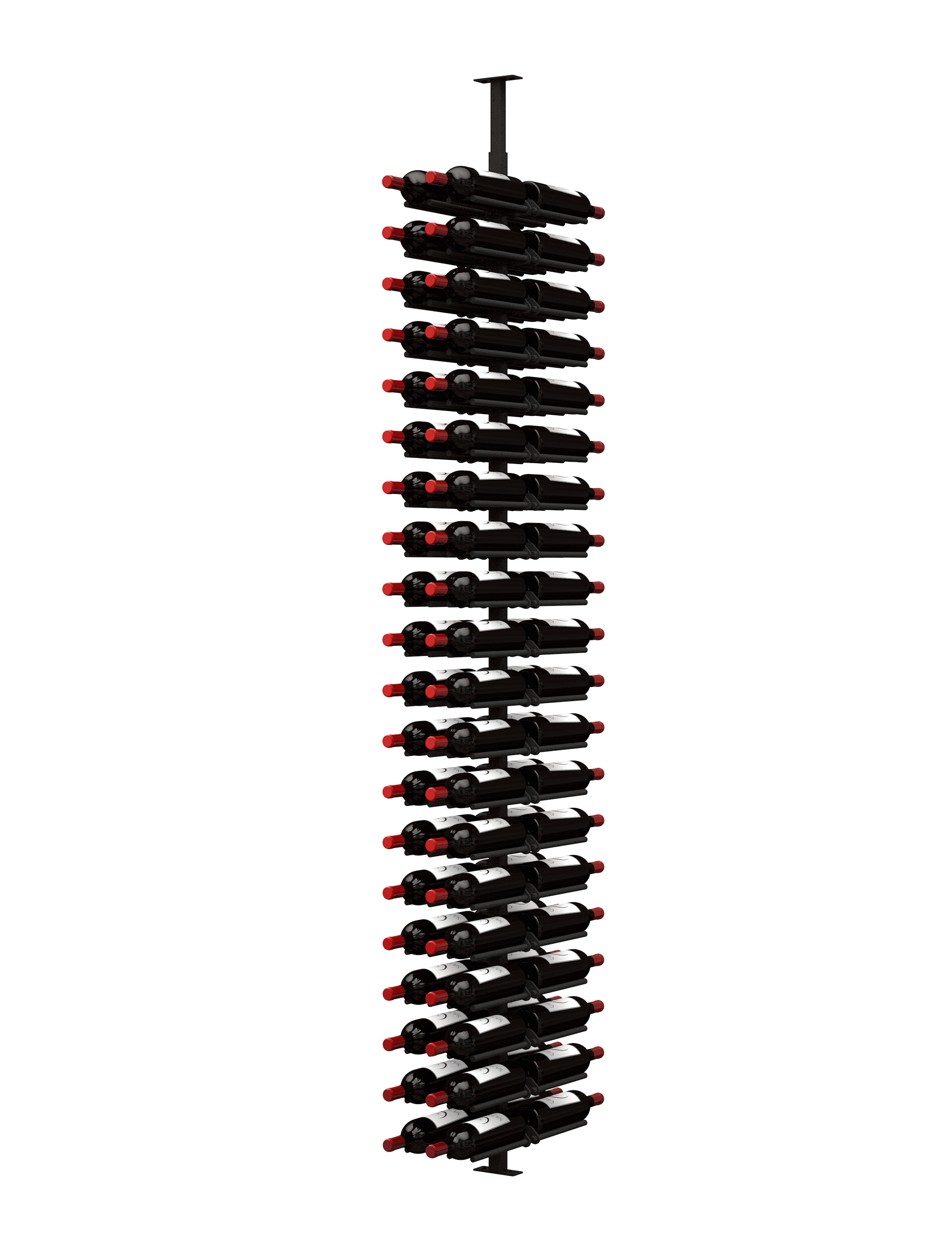ST Minimalist Series 2-Sided Wine Rack Display (40 - 120 Bottles)