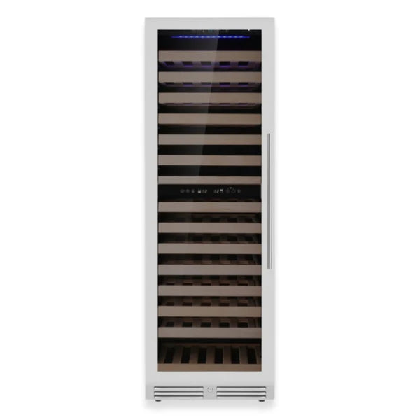 Modern Upright Wine Refrigerator – Dual Zone, Low-E Glass, Ultra-Quiet Compressor