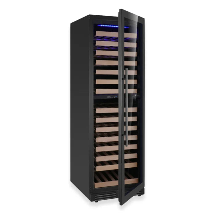 Modern Upright Wine Refrigerator – Dual Zone, Low-E Glass, Ultra-Quiet Compressor